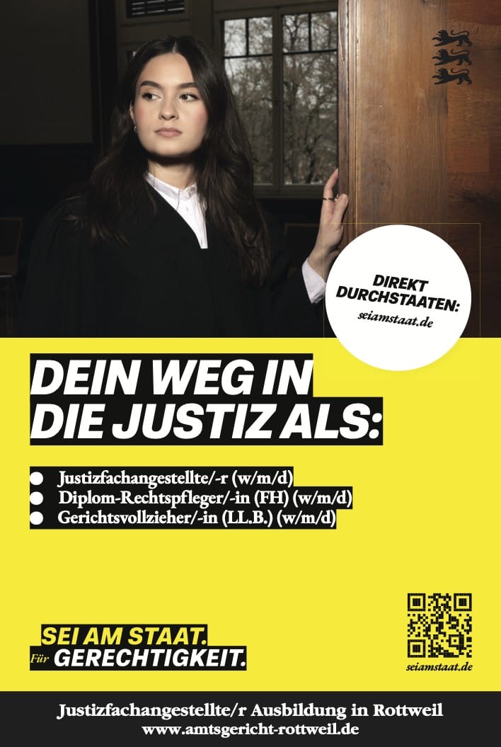 Anzeige Amtsgericht Rottweil