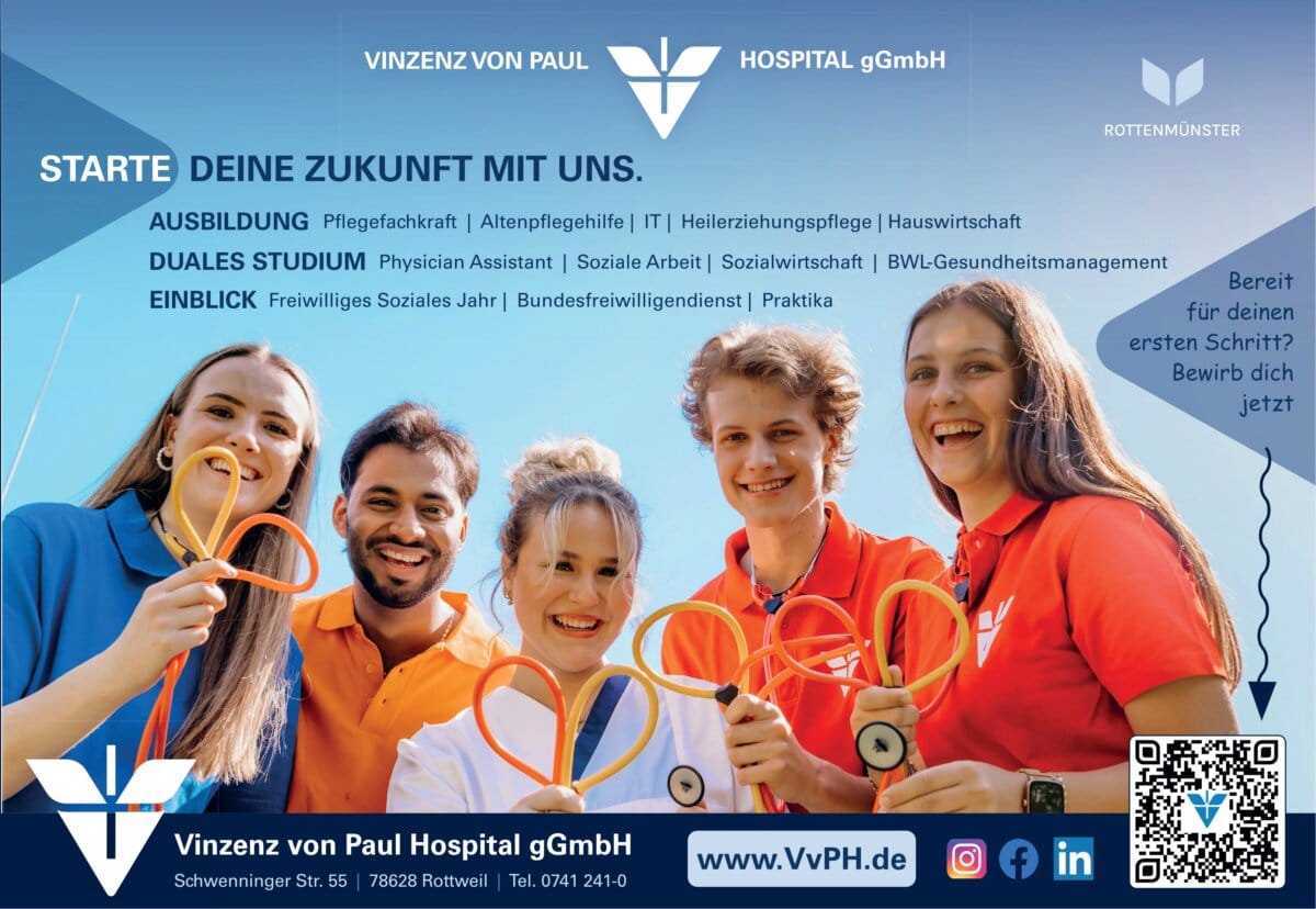Anzeige Vinzenz von Paul Hospital