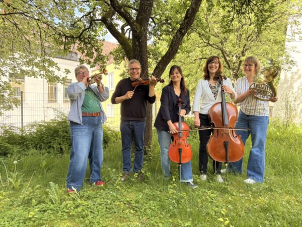 Ein Teil der Organisatoren der Reihe Dreiklang von links: Heidi Kuhring (Oberndorf), Marco Schaffert (Rottweil), Sabine Feuerbacher (Rottweil), Irmgard Schumacher (Landkreis Rottweil), Lysann Masic-Reppe (Dornhan)